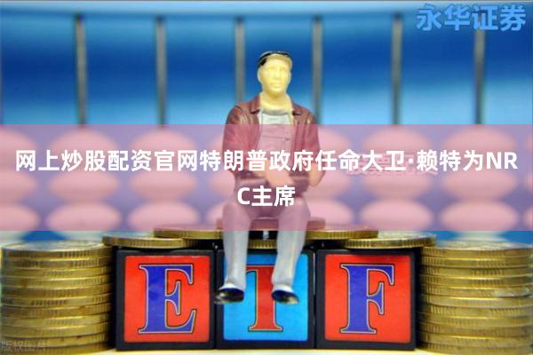 网上炒股配资官网　　特朗普政府任命大卫·赖特为NRC主席