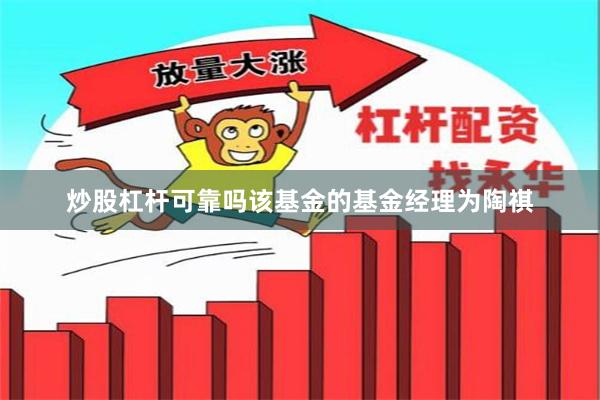 炒股杠杆可靠吗该基金的基金经理为陶祺